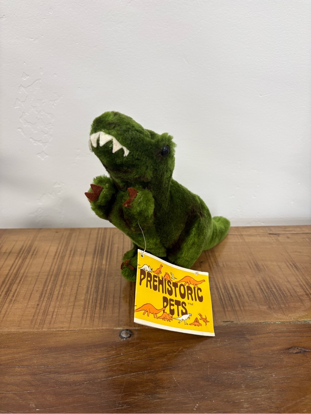 Dakine Green Plush T‑Rex Prehistoric Pet Toy